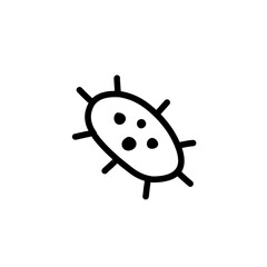 bacteria and viruses icon