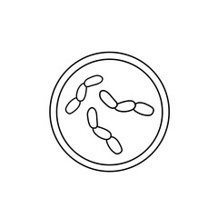 bacteria and viruses icon