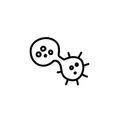 bacteria and viruses icon