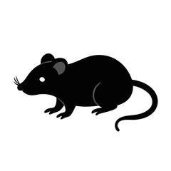 Obraz premium Cartoon Rat Vector Design for Creative Projects