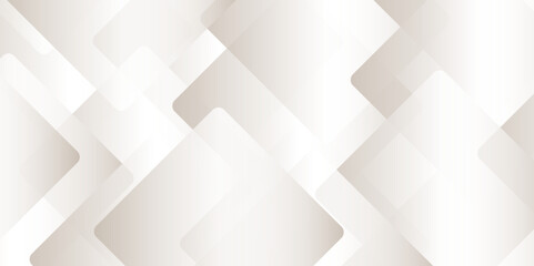 Abstract white tringle diamond shapes background .white modern technology concept geometric line vector background.