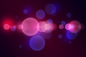 Magic bokeh and lights. Abstract bright effect of light and flash.