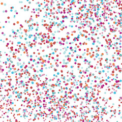 Light multicolor background, colorful vector texture with circles. Splash effect banner. Glitter silver dot abstract illustration with blurred drops of rain. Pattern for web page, banner,poster, card.
