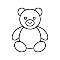 teddy bear vector illustration