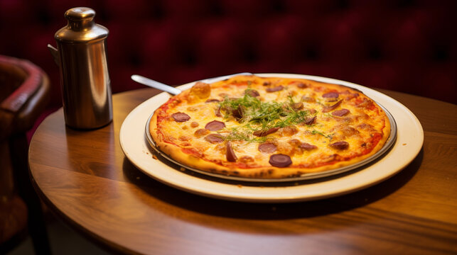 Traditional Argentine Pizza and Fain&aacute; in a Historic Pizzeria