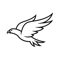 Obraz premium dove of peace vector