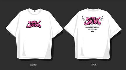 Naklejka premium Graffiti t-shirt designs. Graffiti typography, Urban vector Streetstyle graphic for print