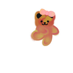 Adorable Bear Cub Artwork
