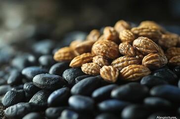 "Golden Delights: The Honey-Glazed Almond Extravaganza