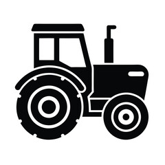 tractor isolated on white background