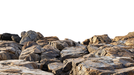 A scenic view of textured rocks showcasing natural formations, ideal for backgrounds or nature-themed designs.