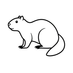 vector illustration of a bear
