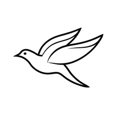 vector dove icon