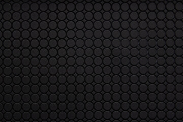 texture, dark gray background with volumetric circles © Nina