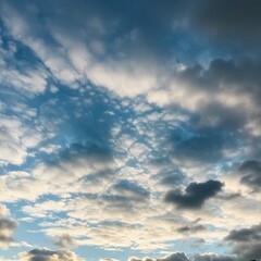 Low angle view of clouds in sky background 