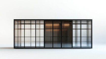Modern Clean Storage Unit Design Concept