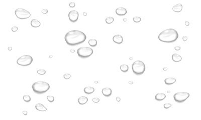 Realistic water drops. PNG drops, condensation on the window, transparent water drop. Abstract water drops, bubbles on transparent background, digital liquid design, Stock royalty free