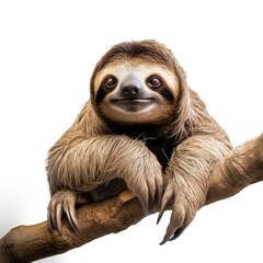 Sloth On Branch sloth wildlife animal.