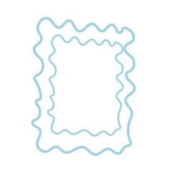 Squiggle Border Frame Edge Rectangle