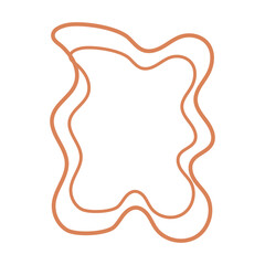 Squiggle Border Frame Edge Rectangle