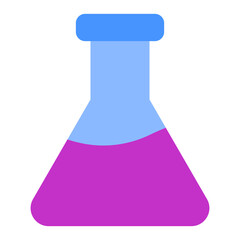 Flask Vector Design Icon Style