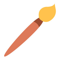 Paintbrush Vector Design Icon Style