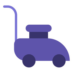 Lawn Mower Vector Design Icon Style