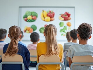 Classroom Learning: Nutrition Lesson for Young Students