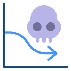 Morbidity Vector Design Icon Style