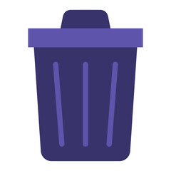 Trash Bin Vector Design Icon Style