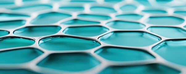 Obraz premium High-Strength Glass Panel Science Material Analysis Laboratory Setup Detailed Imagery Modern View