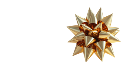 gold gift ribbon (png)