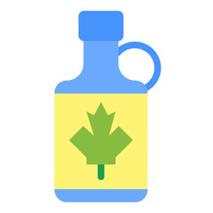 Maple Syrup Vector Design Icon Style