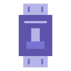 Circuit Breaker Vector Design Icon Style