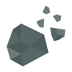Bituminous Coal Vector Design Icon Style