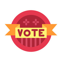 Election Easel Vector Design Icon Style
