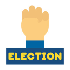Election Doodle Vector Design Icon Style
