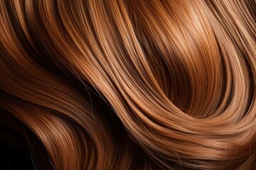 Keratin treated hair pattern brown backgrounds.