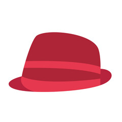Reporter Hat Vector Design Icon Style