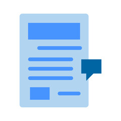 News Blog Vector Design Icon Style