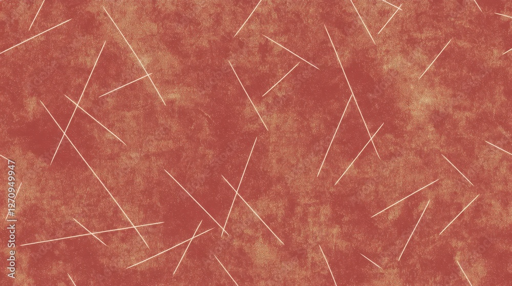 Poster a single, solid color background with a delicate pattern of faint geometric lines, adding texture wi