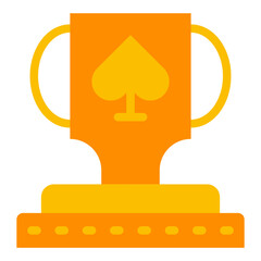 Casino Cup Vector Design Icon Style