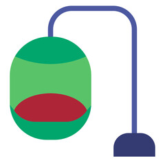 Obraz premium Hammock Chair Vector Design Icon Style