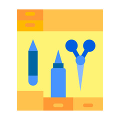 Craft Storage Vector Design Icon Style