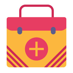 Obraz premium First Aid Kit Vector Design Icon Style