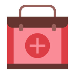Emergency Kit Vector Design Icon Style