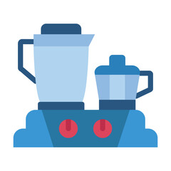 Food Processor Vector Design Icon Style