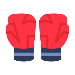 Boxing Gloves Vector Design Icon Style