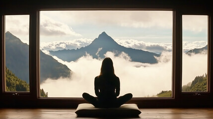 Elevate your brand with this captivating image of serenity. Perfect for wellness, travel, or lifestyle campaigns, inspire your audience to find their zen.