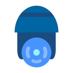 Security Camera Vector Design Icon Style
